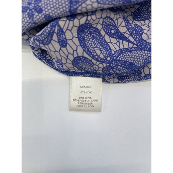 Rebecca Taylor Blue Floral Maxi Skirt - Picture 4 of 6